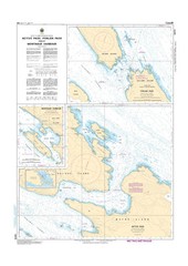 Active Pass, Porlier Pass and/et Montague Harbour | CHS Chart 3473 (47 x 33)
