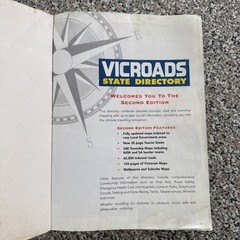 VicRoads State Directory, Second Edition (1995) RACV, With original Sleeve