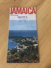 Esso 1964 Jamaica Road Map