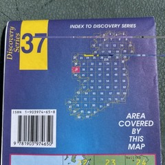 Bundle Of Discovery Series Irish OS 3 Maps # Galway 37, Donegal 3 & Kerry 78