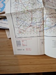 Ordnance Survey Map Of Great Britian – MARKET WEIGHTON – 1966 – 1/63360