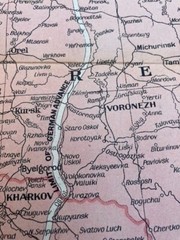 The Daily Telegraph War Map Of The Russian Front No. 6 Revised Edition