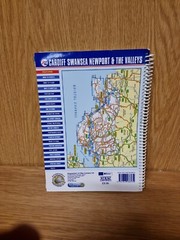 Cardiff, Swansea & The Valleys Street At… by Geographers A-Z Map (7f)