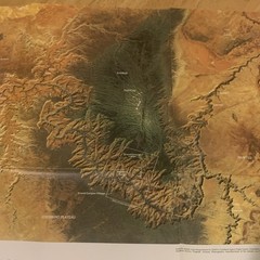 National Geographic Grand Canyon Of Colorado Map 1978 Arizona Folded Map