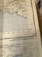 Vintage Ordnance Survey Map Of Great Britain Sheet 178 Dorchester Paper