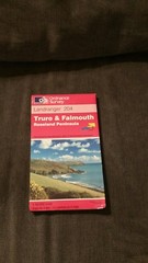 Truro and Falmouth, Roseland Peninsula by Ordnance Survey. Landranger map 204