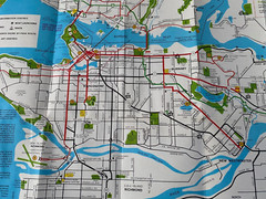 Greater Vancouver & Southwestern British Columbia Map Supernatural Canada 1970’s