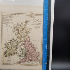 1809 Hand Color Wilkinson’s General Atlas of the World British Isles Map