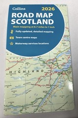Collins 2026 Road Map SCOTLAND & Collins 2024 Handy Road Atlas BRITAIN & IRELAND