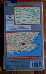 OS Active Maps – OL145 Guildford & OL160 Windsor – Laminated Hiking Pair – Used
