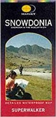 Snowdonia West, Snowdon, Moelwyn Sup… by Harvey Map Services Sheet map, folded