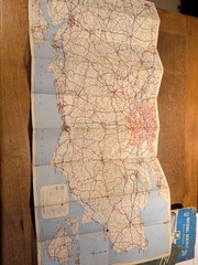 Bundle Vintage Road Maps Atlas BP/Esso/Mobil/National Benzole X 7 Pull Out