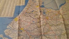 Vintage 1950’s Esso map and guide to Nederland. We have more vintage maps.