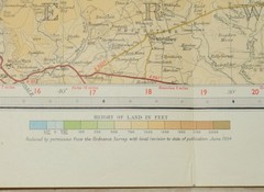 FIRTH OF FORTH 1954 Bartholowmew’s Half-Inch Contoured Map Sheet 46