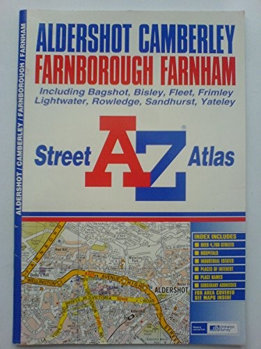 A-Z Aldershot Street Atlas by Geographers’ A-Z Map Company Sheet map, folded The
