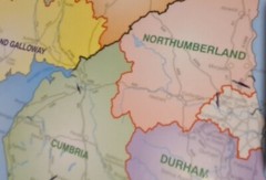 United Kingdom Large Laminated Map – Administrative Boundaries Ordnance Survey