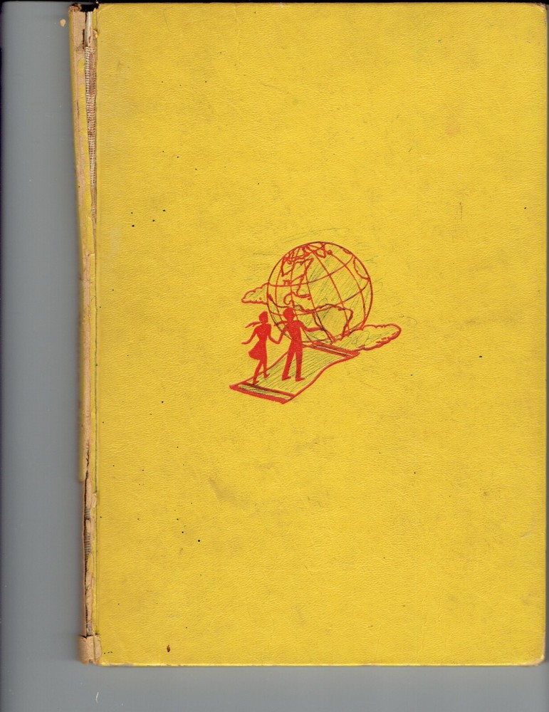 Illustrated Atlas for Young America Weekly Reader Childrens Book by Hammond 1957