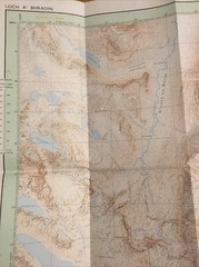 1984 Ordnance Survey Pathfinder Map 130 NH 07/17 Loch A’ Bhraoin