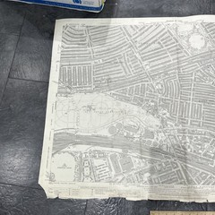 Ordnance Survey 25 Inch To The Mile Large Scale Map 1938. Queen’s Park . London