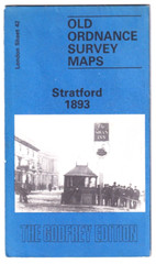 STRATFORD 1893 – Old Ordnance Survey Map – Railway sidings & works