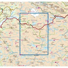Eidfjord – Nordeca Turkart Norway walking hiking map 2677