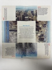 Vintage Emprie State Building New York Tourist Travel Brochure