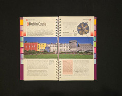 AAA Spiral Guide Dublin Ireland 2002 Travel Guide Map Book Color Illustrated