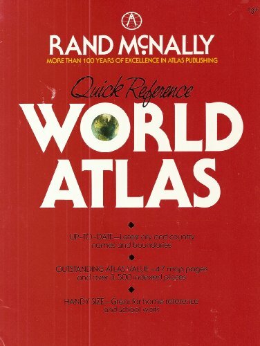 Quick Reference World Atlas Rand McNally