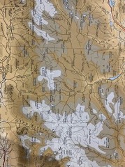 GRAMPIANS – Bartholomew Half Inch Map No 51 Scotland 1971 Newtonmore Pitlochry
