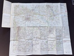 Ordnance Survey 1:50,000 Map – Worcester & The Malverns – Sheet 150 – 1974