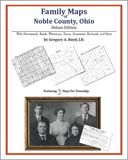Family Maps Noble County Ohio Genealogy Plat History