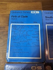Ordnance Survey Quarter Inch Paper Map 4x