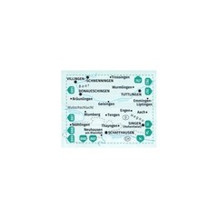 Germany Donaueschingen (Danube) , Baar Hegau Kompass hiking cycling map 895