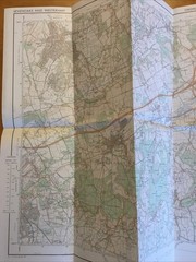 1982 Ordnance Survey Pathfinder Map TQ 45/55 Sevenoaks And Westerham