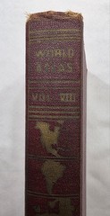 World Atlas Volume VIII 1937 Edition Hardcover Book. 9″x6″