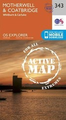 Motherwell and Coatbridge (Map) OS Explorer Active Map (UK IMPORT)