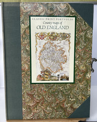 Classic Print Portfolio: County Maps of Old England. Thomas Moule 1991