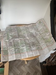 Explorer 145 Guildford & Farnham Godalming Farnborough Map 1998 Ordnance Survey