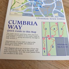 Cumbria Way XT40 Map 1:40 000 x Harvey Map Services | Waterproof | Like New