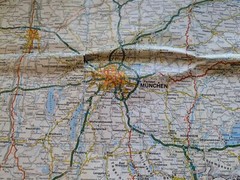 Lot of 2 Vintage Austria Hallwag Road Maps 1966 & 1993/94