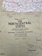 Vintage National Geographic Close Up USA The North Central States March 1974