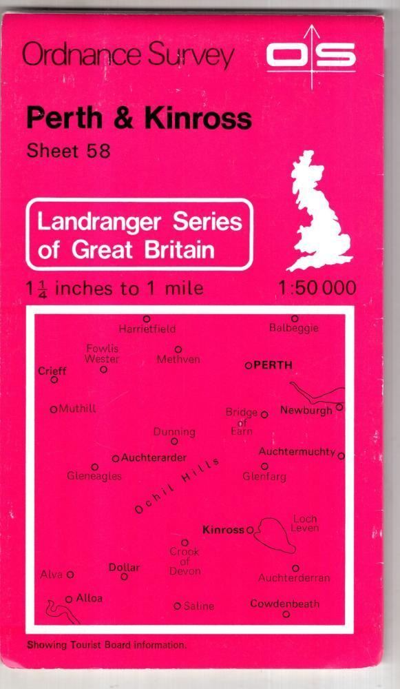 Perth & Kinross (Landranger 58) : Ordnance Survey