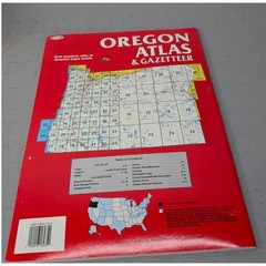 OREGON Atlas & Gazetteer Delorme Topo Maps Back Roads Outdoor Recreation 1996