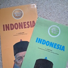 INDONESIA Maps x 2, 1:4,000,000 – Nelles Verlag, City & Special Maps