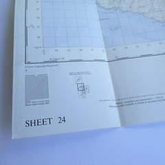 Vintage OS Map Sheet 24 North Skye One Inch 1957 (Mapping 1950s 1960s)