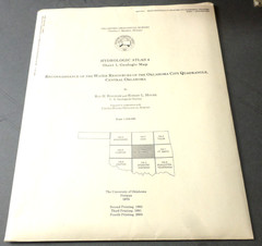 2004 OGS Water Resources of Oklahoma City Quadrangle OK Hydrologic Atlas 4, Map