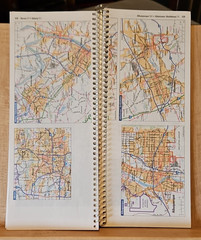 Rand McNally the road atlas Compact U.S. CA Mexico 2000 Spiralbound VG