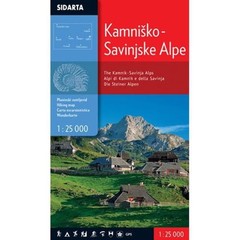 Kamnik-Savinja Alps (Slovenia) Walking and Hiking Map
