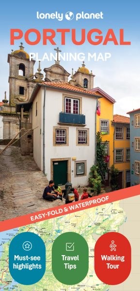 Lonely Planet Portugal Planning Map, Paperback by Planet, Lonely, Like New Us…