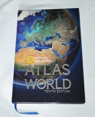 EUC National Geographic Atlas of the World Tenth Edition Hardcover 18.5″ x 12.5″